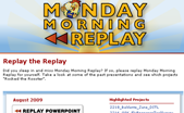 Cubist Media Group's Monday Morning Replay